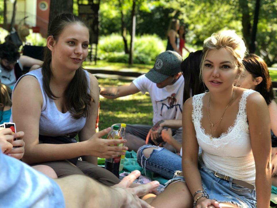 Встреча в парке Горького Встреча в парке Горького