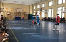 Сборная Подмосковья по голболу провела турнир для школьников 
