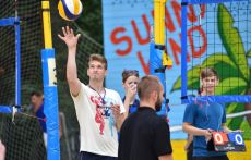 В Сокольниках прошел благотворительный турнир по пляжному волейболу