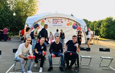 Плакат дружбы, бочча и пазлы: «Перспектива» на фестивале «Добрые люди»