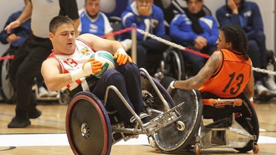 Россия – Австрия Трансляция матча Чемпионата Европы по регби на колясках
