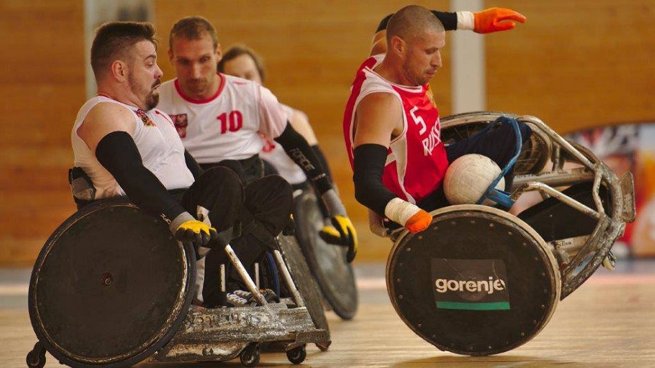 Россия – Австрия Трансляция матча Чемпионата Европы по регби на колясках